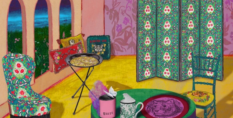 Gucci presenta la sua collezione Décor