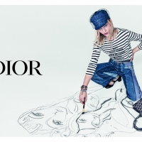 Dior campagna primavera estate 2018: protagonista Sasha Pivovarova