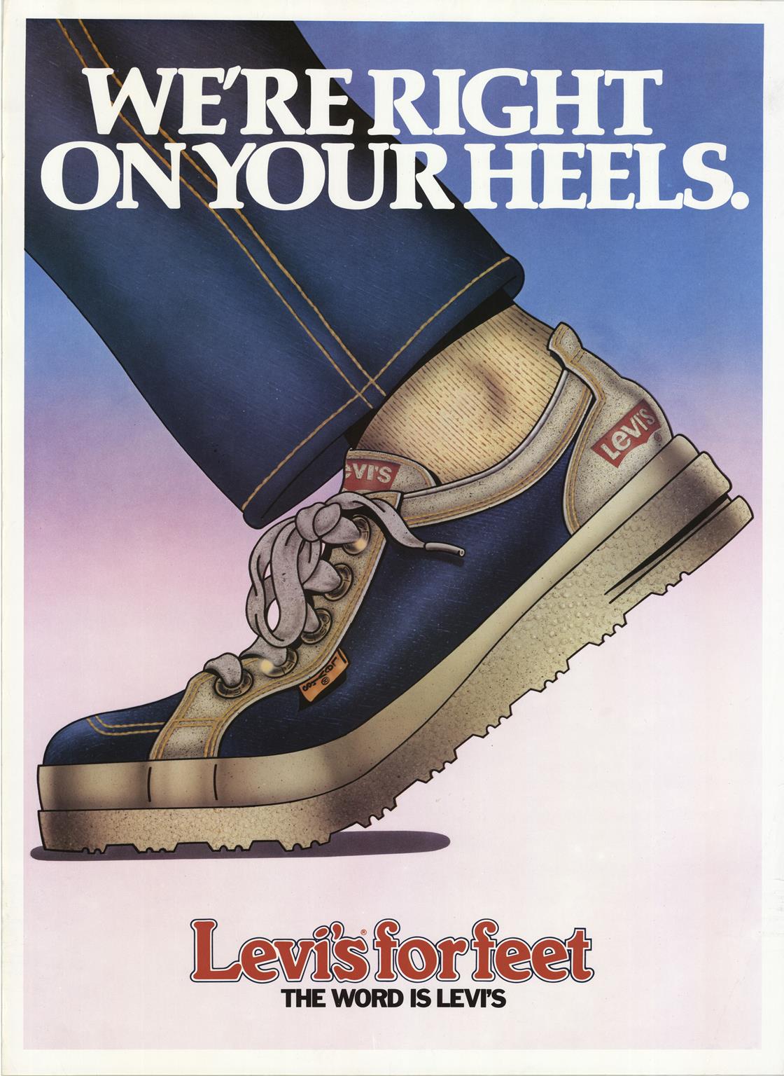 scarpe levi's anni 70