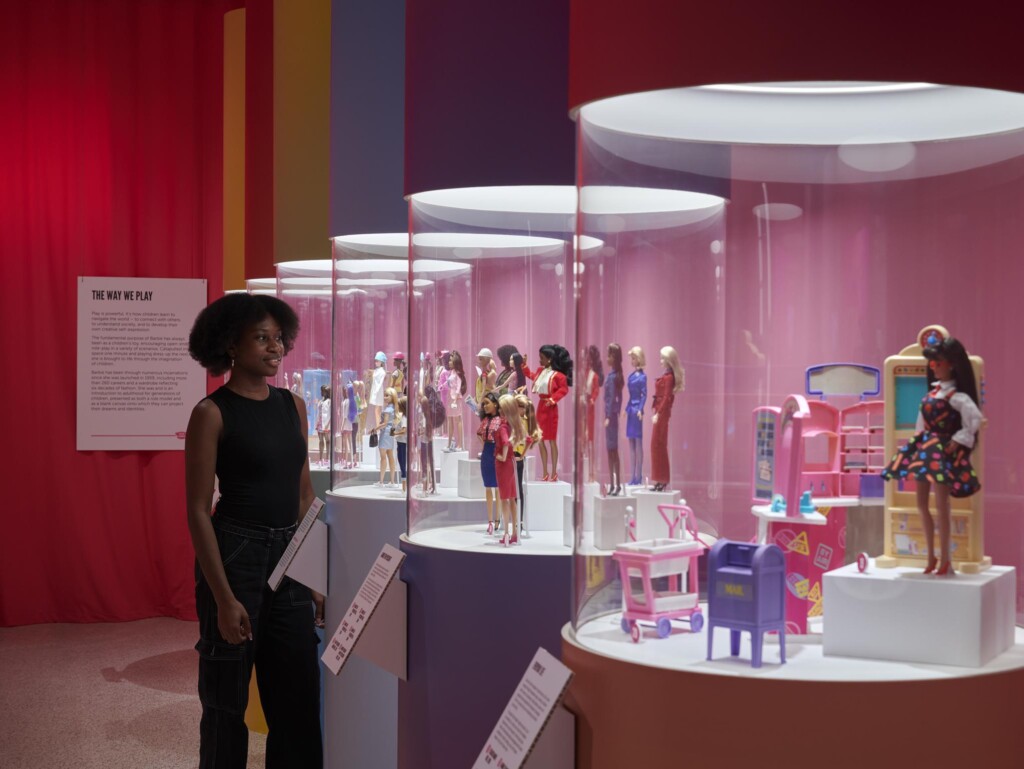 Barbie, the Design Museum, London July 2024