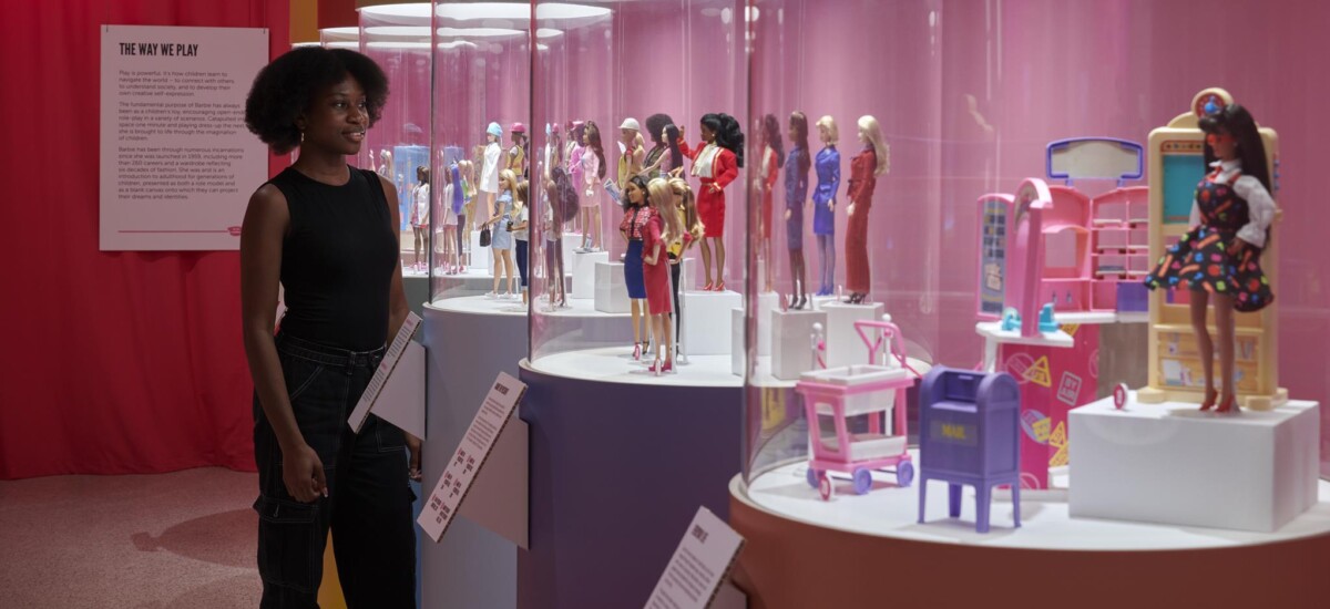 Barbie, the Design Museum, London July 2024