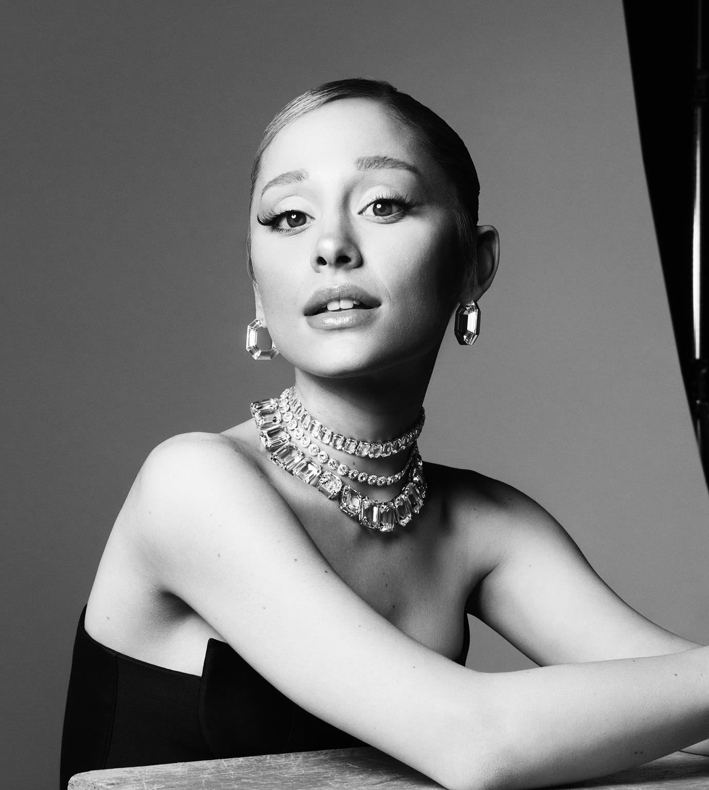 Ariana Grande by Mert Alas and Marcus Piggott for Swarovski