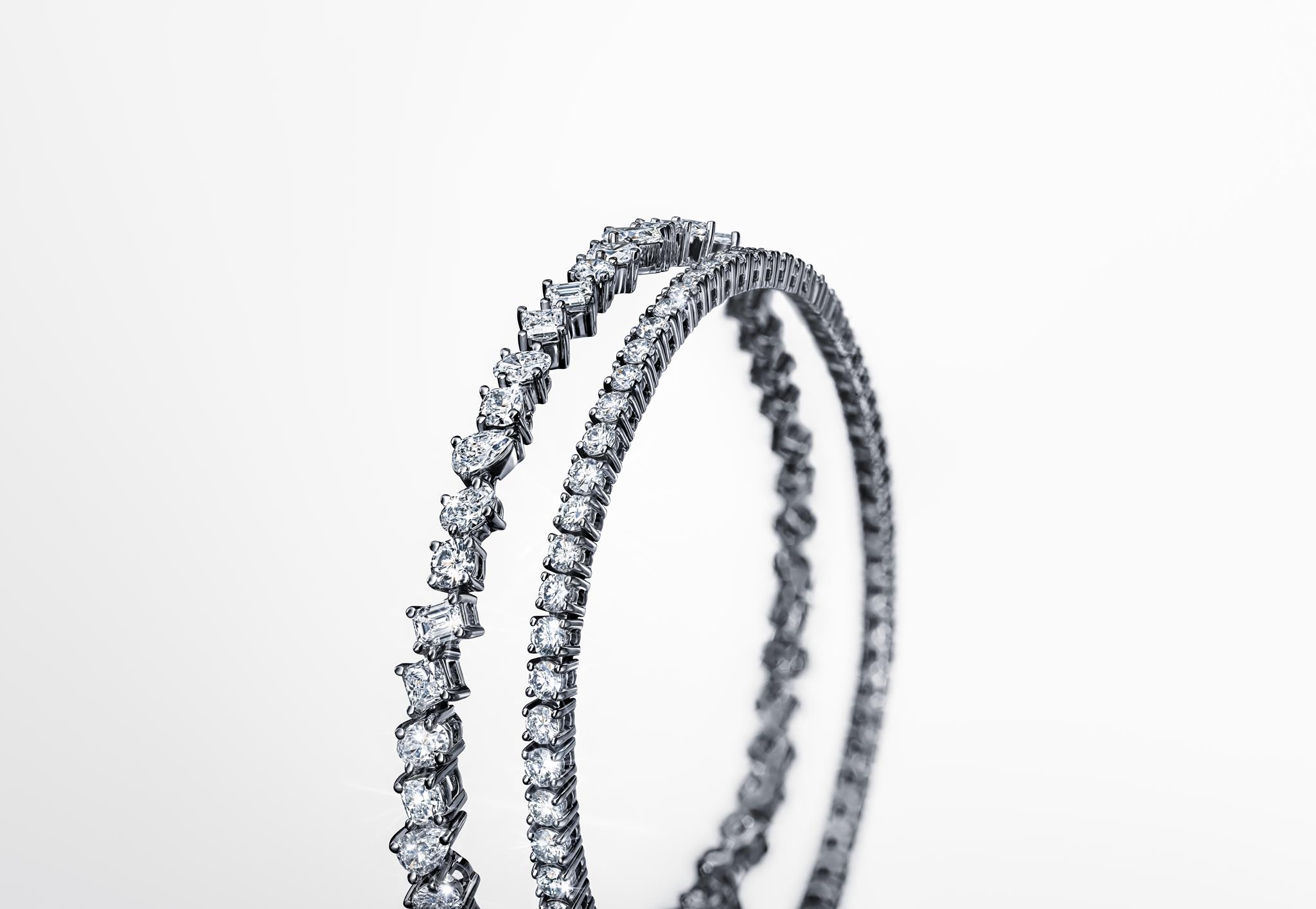 Swarovski Created Diamonds collezione eternity foto (2)