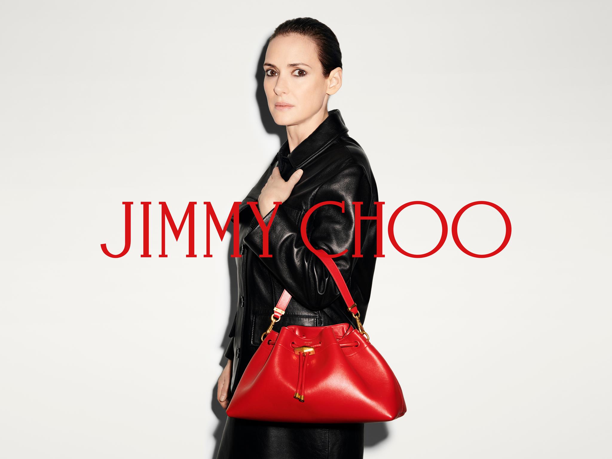 winona ryder protagonista campagna jimmy choo foto (1)