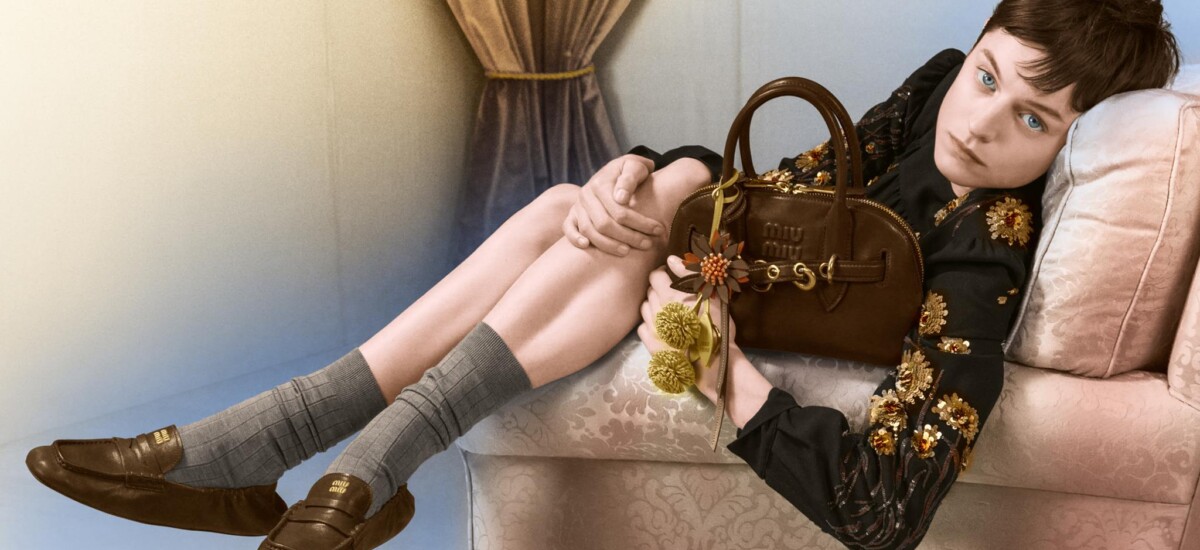 Miu Miu Holiday 24_Emma Corrin_Campaign by Edward Quarmby