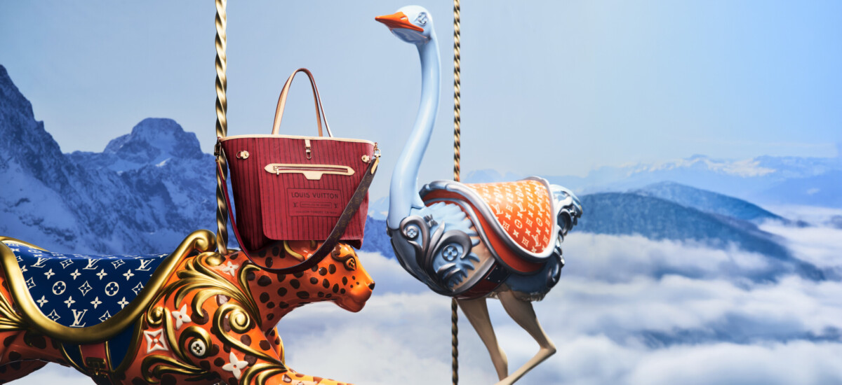 louis vuitton campagna natale carosello