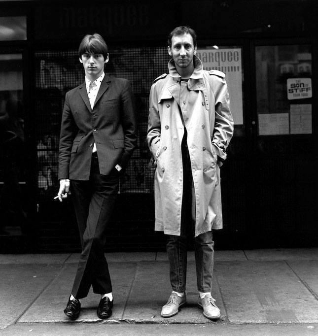 Pete Townshend and Paul Weller