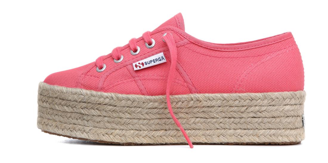 superga platform pizzo