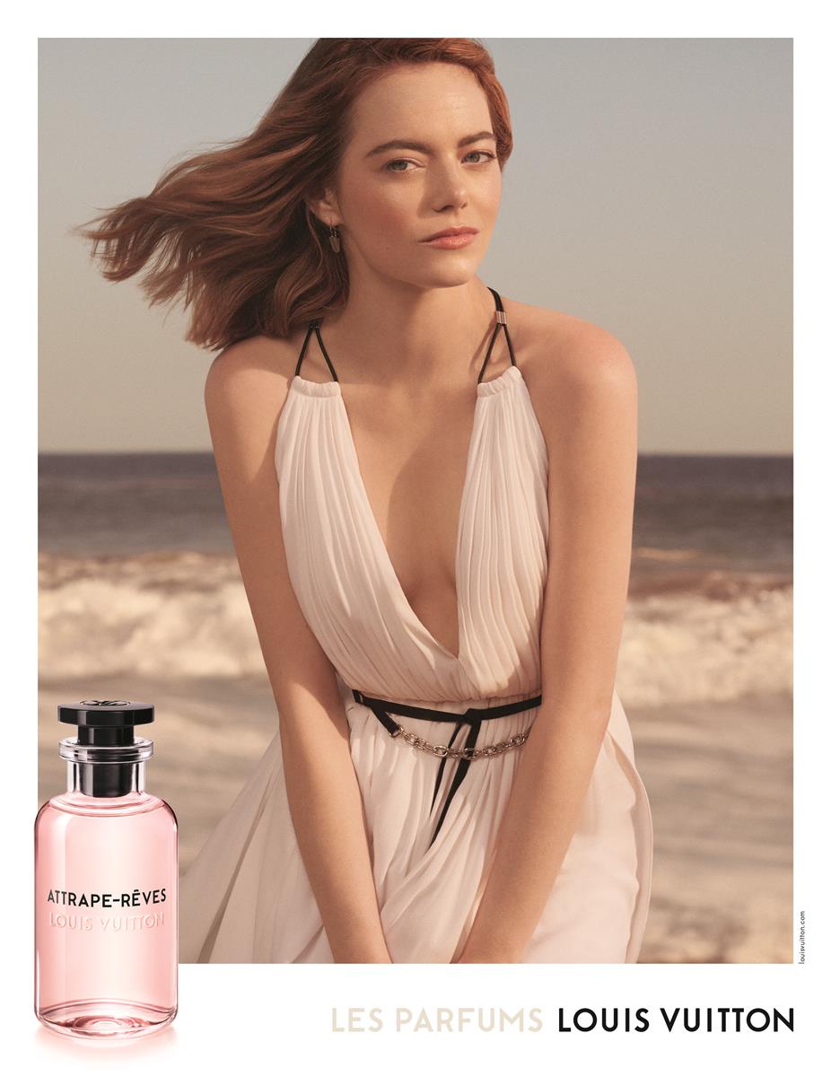 Emma Stone per la prima volta di un profumo Louis Vuitton - Fashion Times