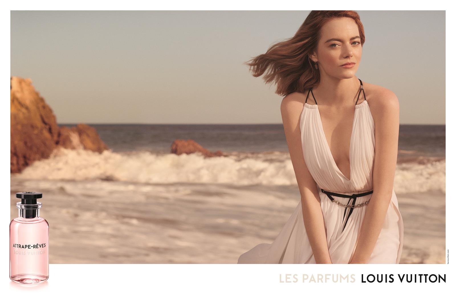 Emma Stone per la prima volta di un profumo Louis Vuitton - Fashion Times